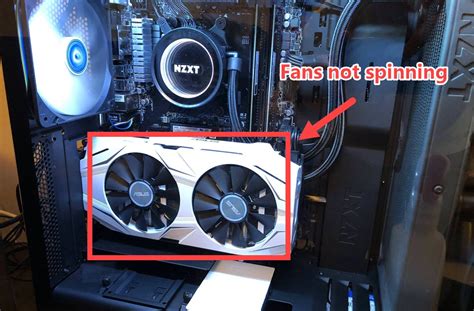 graphics card fans not spinning|GPU Fan Not Spinning: Find out Why & How to Fix it .